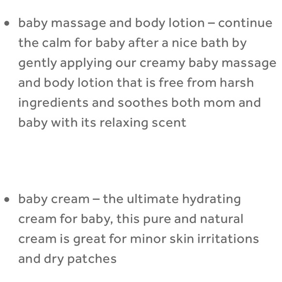 ✨Host Pick✨ NATURAL Pure Haven Baby shampoo/wash, massage/body lotion, cream NWT - Picture 10 of 10